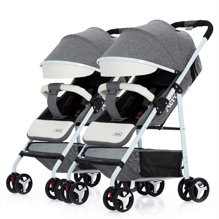 Detachable Twin Pram
